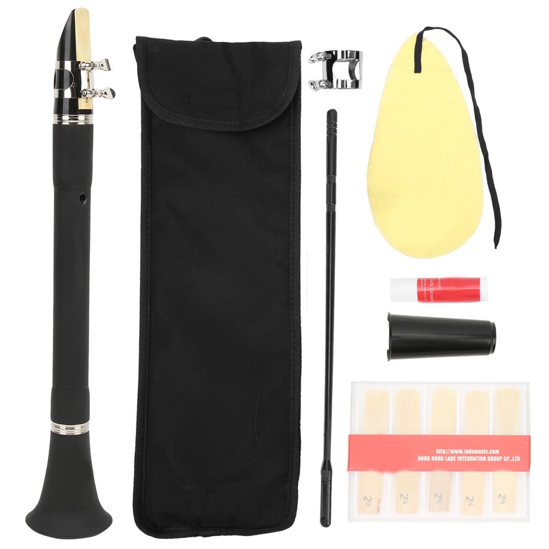 Clarinet Instrument Clarionet Kit with Mouthpiece Reeds Cork Grease Instrument