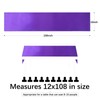 B-COOL Purple Table Runner Satin Table Runners Wedding Table Runners