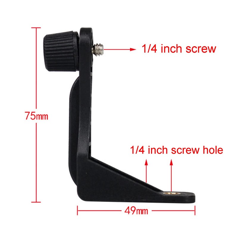 Stable Binocular Bracket 1/4in Threading Tripod Adapter Compact Portable Hands-