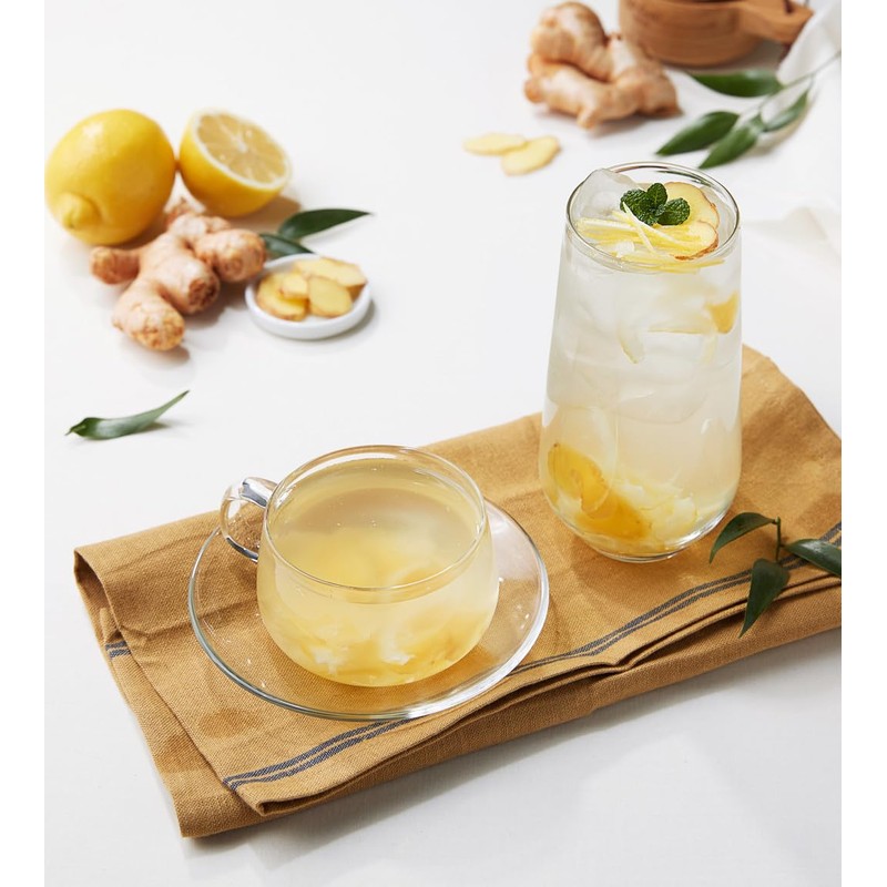 Damtuh Agave Ginger Lemon Tea – Natural Flavor, No Artificial