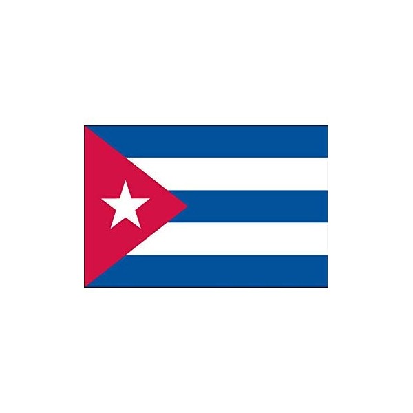 Super Tough USA-Made Cuba Flag 4ft x 6ft Indoor Flag