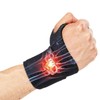 Wrist Compression - Lightweight Hand Support Bandage Wrapping Elastic -