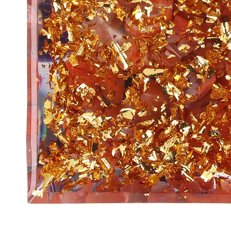 Constellation Pyramid Stone for Positive Energy Reduce Stress Chakra Resin