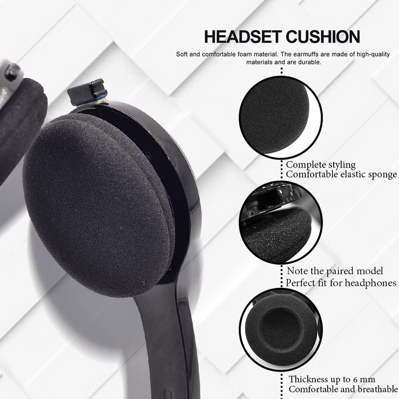 Blacell 10 X Headphone Earphone Foam Ear Pad Earpad Cover