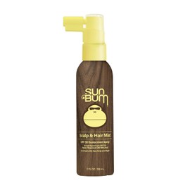 Sun Bum Protector solar SPF 30 original para el cuero cabelludo y el cabello – Hawaii Act 104 compatible con la Ley 104 (octinoxato y oxibenzona) – Vegano – Spray de protección solar UVA/UVB de amplio