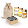 Bee Repeller Box with Spice Wooden Mosquito Repellent for Patio