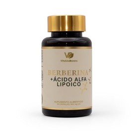 Berberina HCL 250mg + Ácido Alfa Lipoico 100mg | 60 Cápsulas