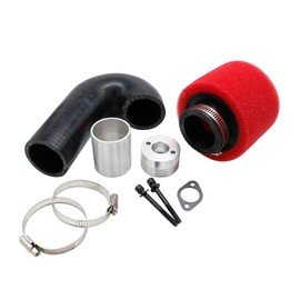 Air Filter with Carburetor Base Kit (Red Black)