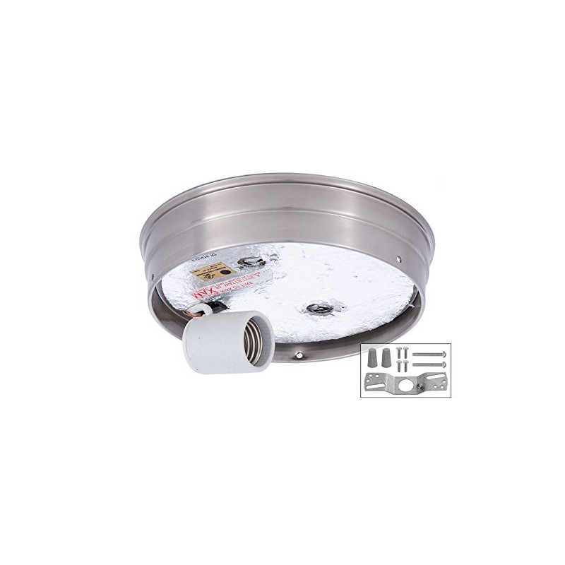 B&P Lamp® 6 Inch Fitter Wired Flush Mount Ceiling Fixture
