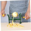 Mobestech Handheld Multifunction Fruit Peeler Machine Die Cast Alloy Slicer