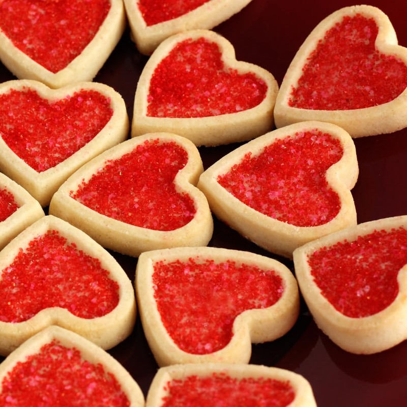 GranAroma Sanding Sugar, Decorative, Cookies & Sweets (Red)