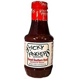 Sticky Fingers Sweet Southern Heat Barbecue Sauce - Pack of 6