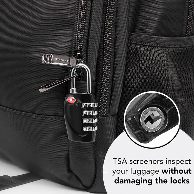 TSA Approved Luggage Combination Locks, T Tersely 4 Digit Combination