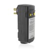 Leviton 16693 15-Amp, 120-Volt, Grounded, Compact Automatic Reset Right Angle