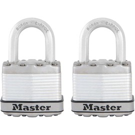 Master Lock M1EURT Excell 45mm Laminated Padlocks Keyed Alike (Twin Pack)