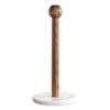100 North Wide Sturdy Base, Brown/White 14 x 6.5 Inches