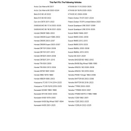 Tusk Flexible Cylinder Hone 46-48mm For Kawasaki KX85 2001-2025