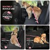Pawaboo Dog Seatbelt for Car, 3-in-1 Dog Seat Belt Bungee,