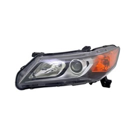 CarLights360: For Acura ILX Headlight Assembly 2013 2014 2015 Driver Side w/Bulbs DOT Certified Replacement For AC2502121