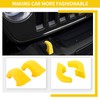 SQQP Bumper Tow Hook Covers 2Pcs Fit for 2007-2018 Jeep