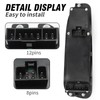 Saihisday 56049805AB Driver Side Power Window Switch&Panel Bezel Replacement for