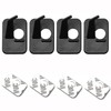 LKTFATD 4pcs Black Plastic Arrow Rest Archery RH Recurve Bow