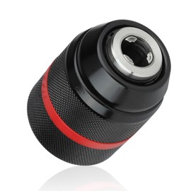 Keyless Drill Chuck, 1/2-20UNF Mount 1.5 to 13 Mm Self Tighten Power Drill Chucks for Impact Driver