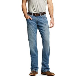 ARIAT Men’s M4 Low Rise Stretch Legacy Stackable Straight Leg Jean