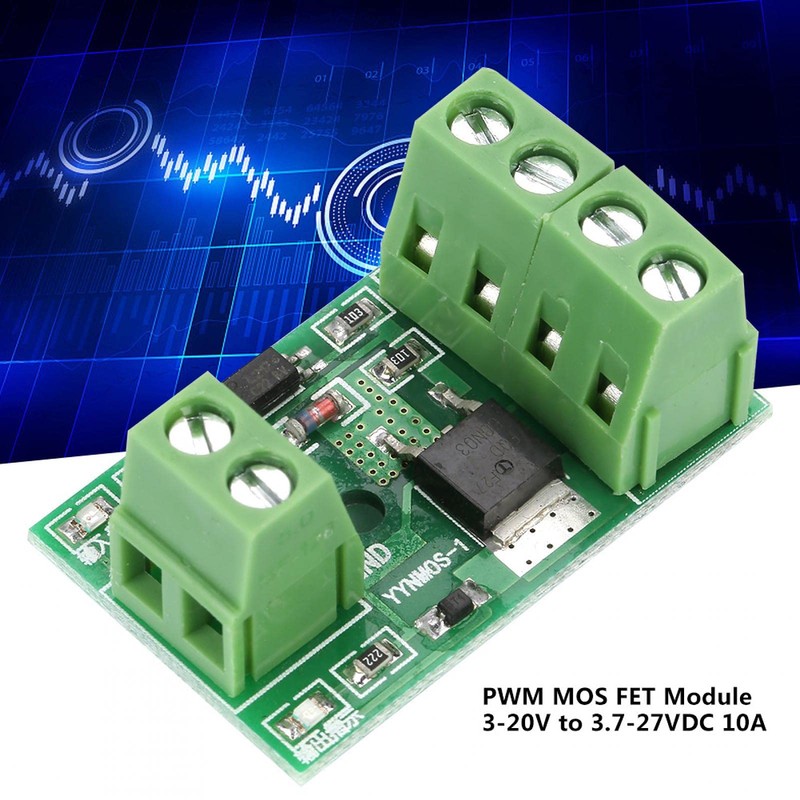 Candeon MOSFET Driver Module, Control Module MOS, 3-20V to 3.7-27VDC