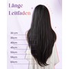 LaaVoo Weft Extensions Real Hair Ombre Blonde Sew-in Weft Real