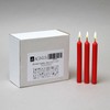 20 Red Chime Candles – 4.5'' Christmas Candles for Christingle,
