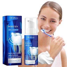 1/2/4pcs  Bright White Mousse Teeth Cleaning Yellow Stained Tartar Teeth Fresh Breath Oral Care mouthwash - Specification: 1pcs