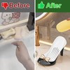 EOFJRUC Creative High Heel Soap Holder, Suction Cup Soap Dish