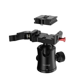 iFootage 824837 Ball Head, Komodo M30 BALL HEAD Freedom Head Head Arca Swiss Compatible Quick Shoe Compatible with Video Heads, 360 Degree Rotation, Diameter 1.2 inches (30 mm), Aluminum Alloy, Load