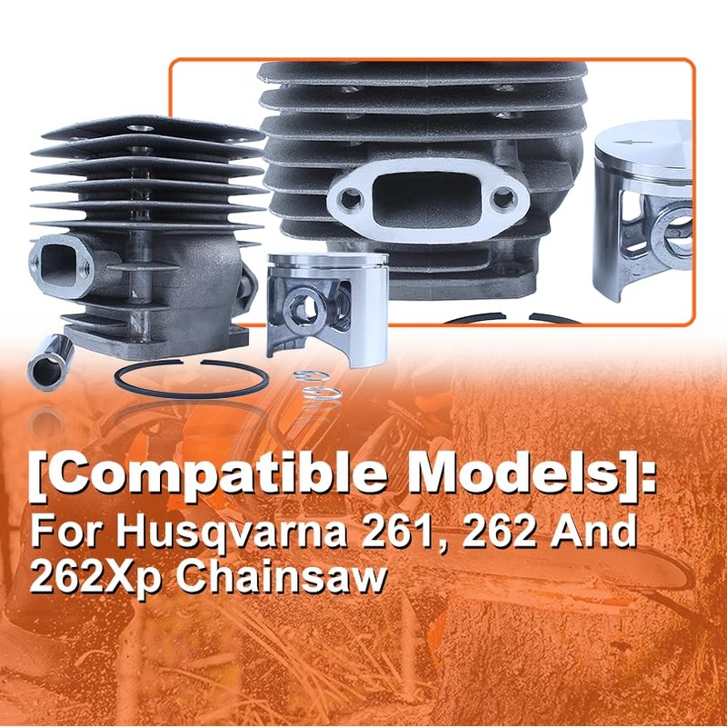 Mtanlo Cylinder Piston Clutch Crank Bearing Kit For Husqvarna 261,
