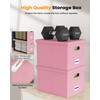 Oterri File Organizer Box,Filing Box with Lid,File Box for Letter/Legal