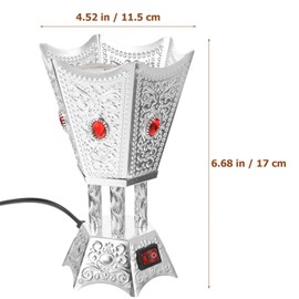 MAGICLULU 1Pcs Electric Incense Burner Middle Eastern Style Electric Censer for Home Office Us Plug