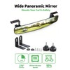 Golf Cart Rear View Mirror, 16.5" Universal Adjustable Rearview Mirror