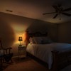 Table Lamp with Dimmer, 3 Levels Dimmable Touch Switch, Black