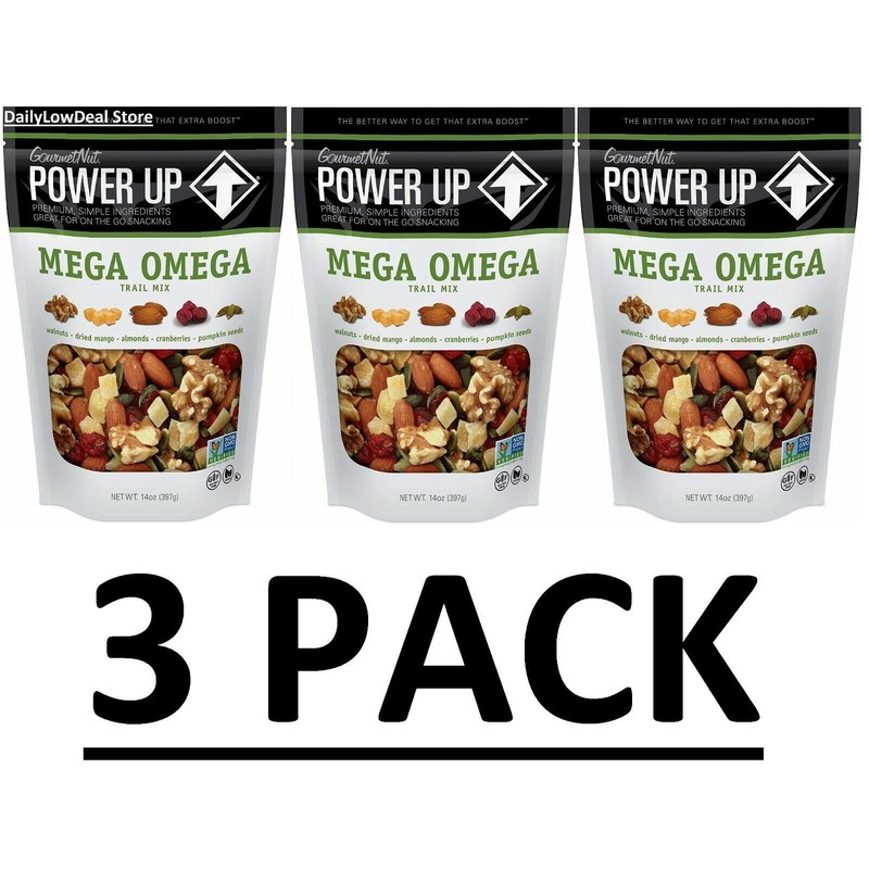 Power Up 3 PACK - Power Up Trail Mix Gourmet