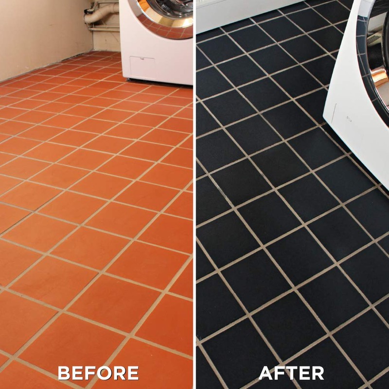 Rust-Oleum 367595 Home Interior Floor Coating Kit, Matte Navy