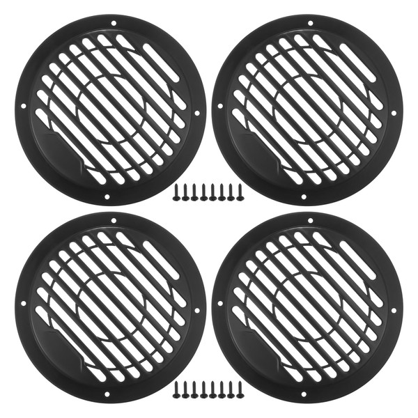 ACROPIX Universal 4.5" Car Speaker Grills Cover Round 4.5 Inch