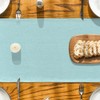 Artoid Mode Light Blue Table Runner, Seasonal Fall Winter Machine