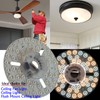 OLYMSTAR 24W 6.3" Close to Ceiling Light Fixture, LED Ceiling