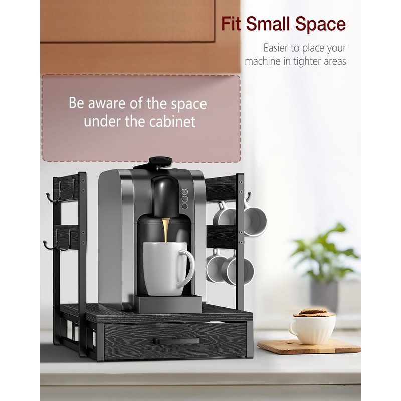 Evermagin Coffee Pod Drawer for K Cup, 35 Pods K-Cup