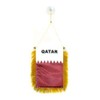 AZ FLAG AZ FLAG - Wimpel Katar - 15x10 cm - Staat Katar Mini Flagge 10 x 15 Cm - Auto Pennant Spezielle Auto