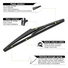 Limpiaparabrisas Toyot. Highlander 26/12 Pulgadas (3 Unidade Negro