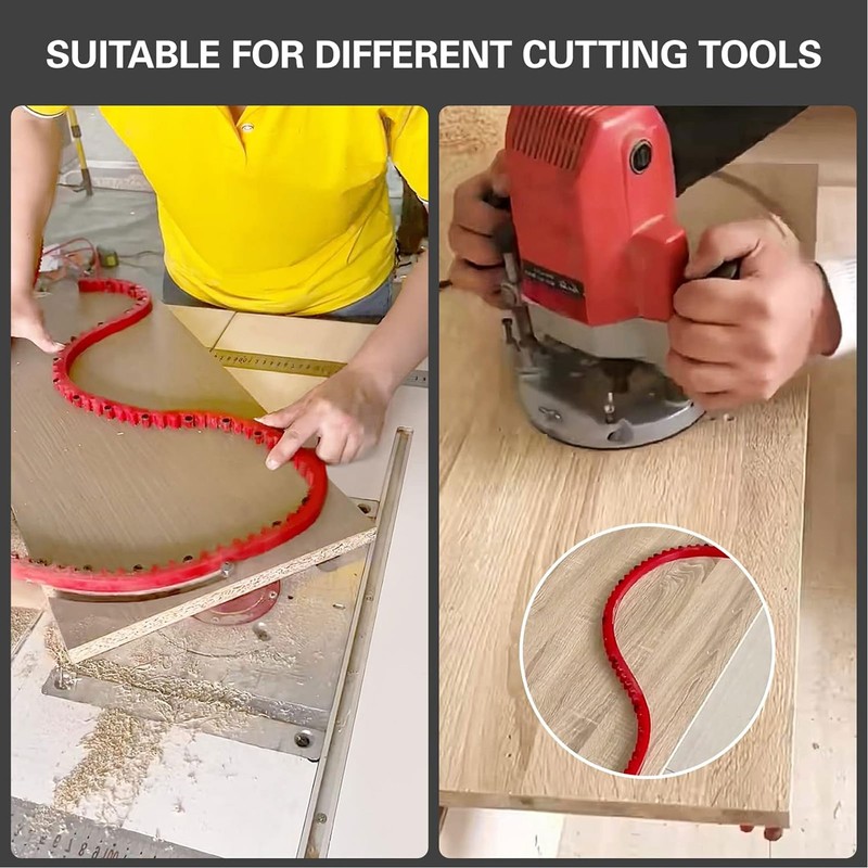 Woodworking Profiling Strip Flexible Curve Template Excellent Rebound Woodworking Tool