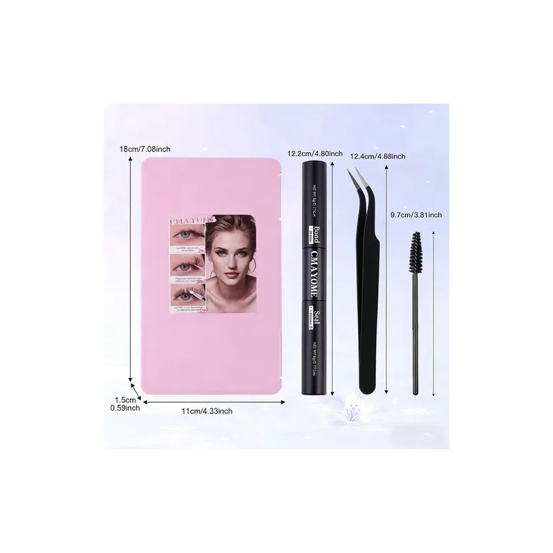 Kit Pestañas Maquillaje Diy Extension 8-16mm 10d20d30d40d