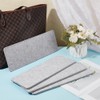 BENECREAT 4Sheet 13.8x5inch Felt Base Shaper Pad, Handbag Base Shaper,